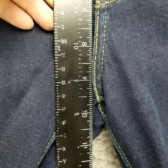 Levis Jeans Womens 27 Blue 721 High Rise Skinny Stretch Denim - Picture 6 of 13